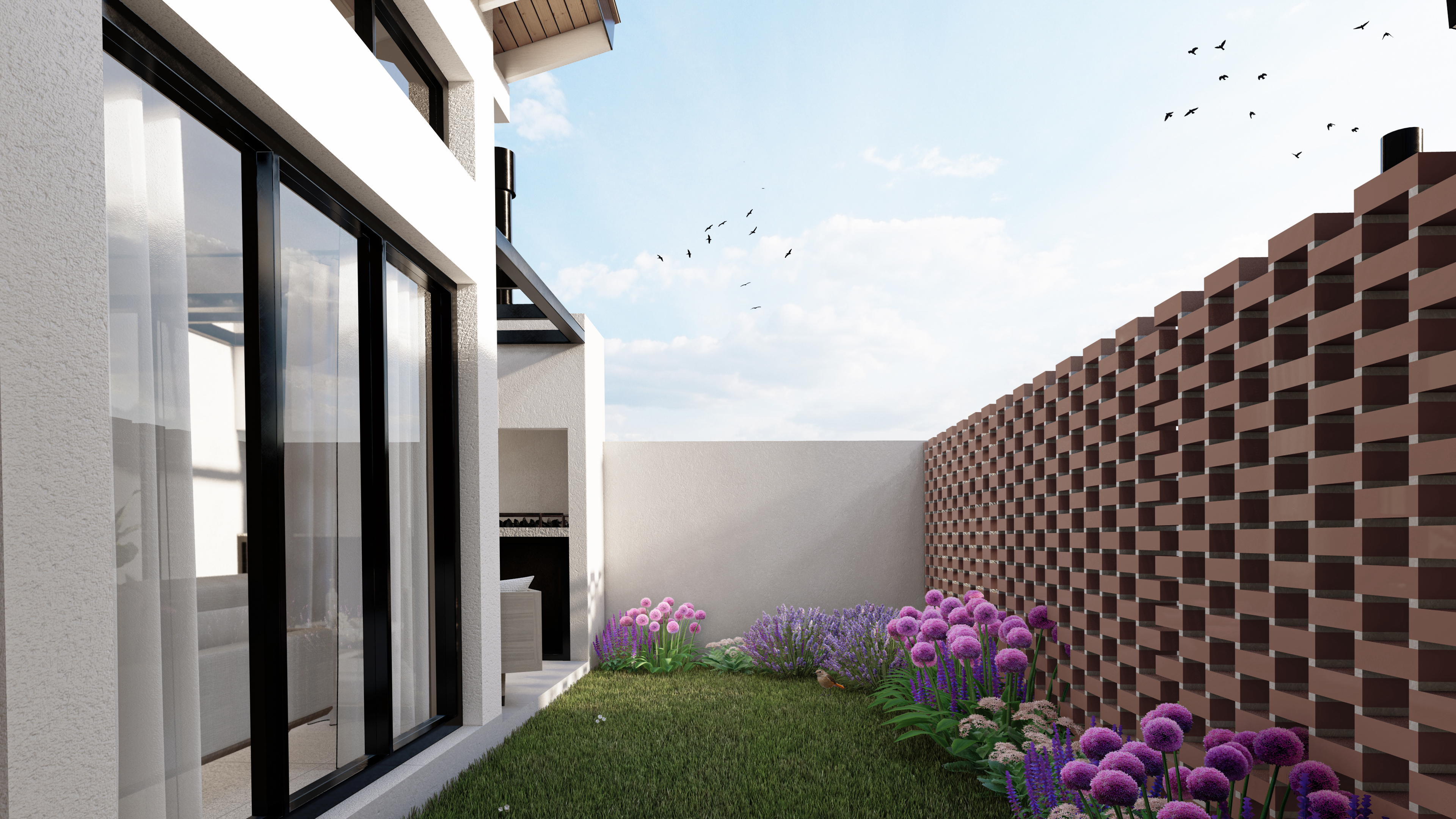 Casa Dúo — patio trasero